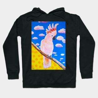 Pink parrot Hoodie